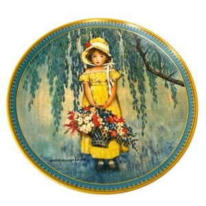 1986 Vintage KNOWLES #84-K41-221 Jessie Willcox Smith EASTER Collector Plate 9"‎